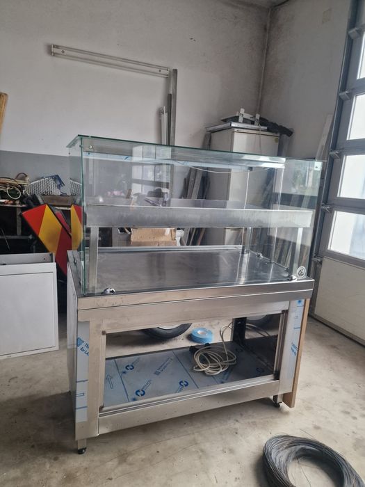 Vand vitrina calda profesionala