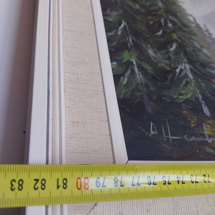 НАЙ ДОБРАТА ОФЕРТА Картина масло пейзаж сигнирана