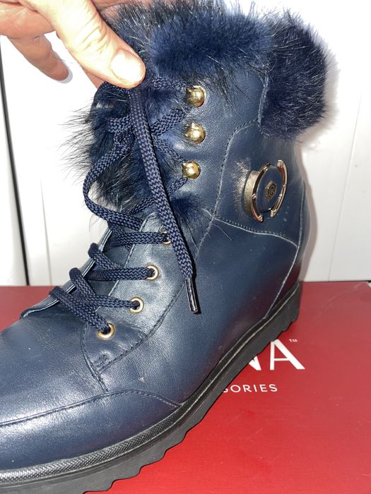 Супер сапожки кожа