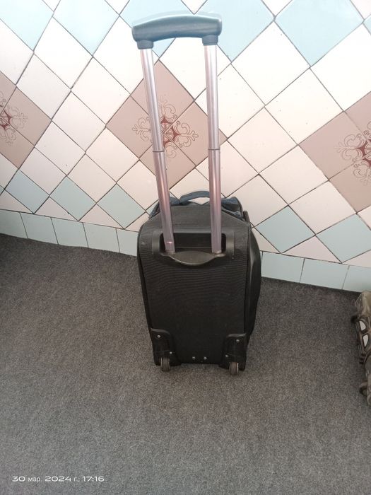 Сумка спортивная на колесах и ручкай