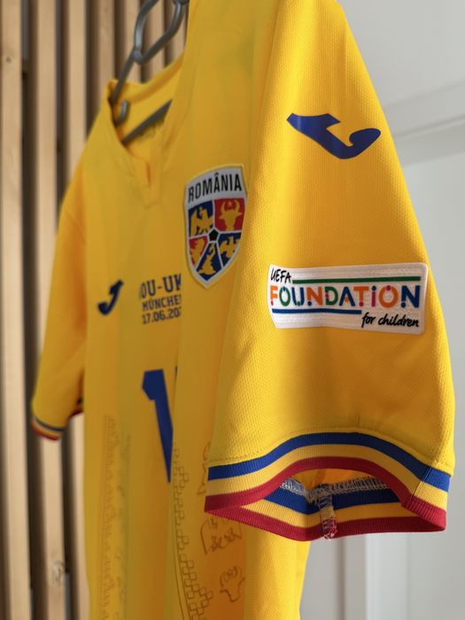 Tricou oficial de joc ROu-UKR euro 2024