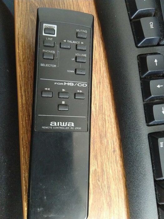 Boxe active monitoare Aiwa TS-R30 cu telecomanda, Japan