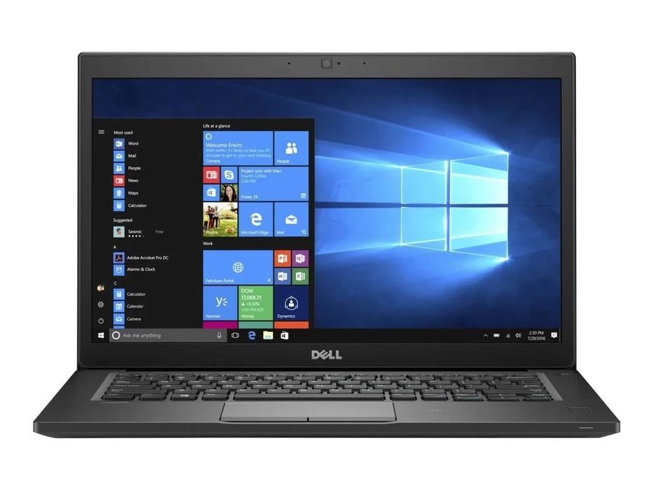 Dell Latitude 7480 14" Business Laptop - Core i5-6300U - 16GB RAM Ddr4 - 256GB SSD