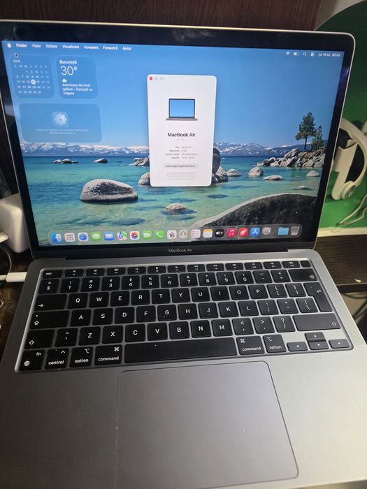 Macbook Air M1 256/8GB•Bateria 98%•Amanet Lazar Crangasi •57191