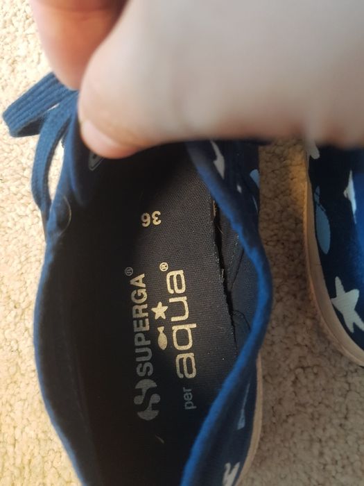 Tenesi superga aqua marima 36
