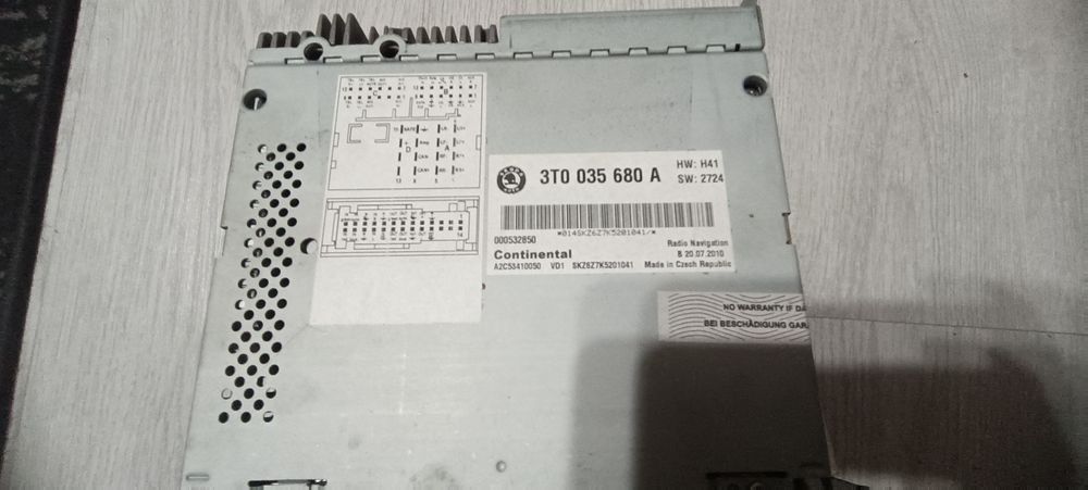Rns 510 skoda с проблем