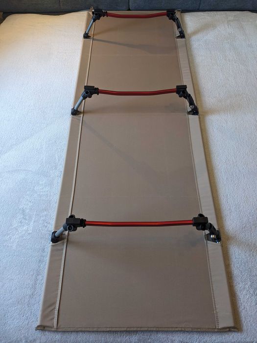 Преносимо леко сгъваемо легло за палатки, риболов, автокъмпинг