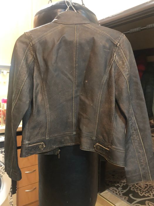 Кожено дамско яке