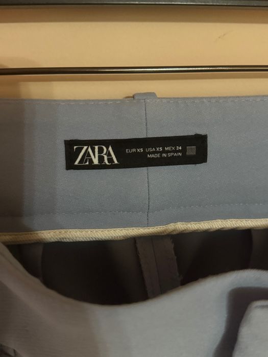 Син официален панталон ZARA размер XS