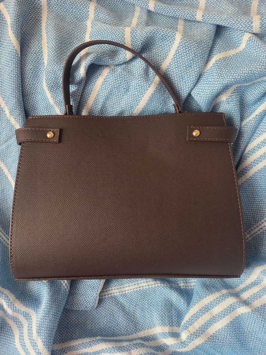 Елегантна чанта Moon Canta НОВА цвят Шоколад