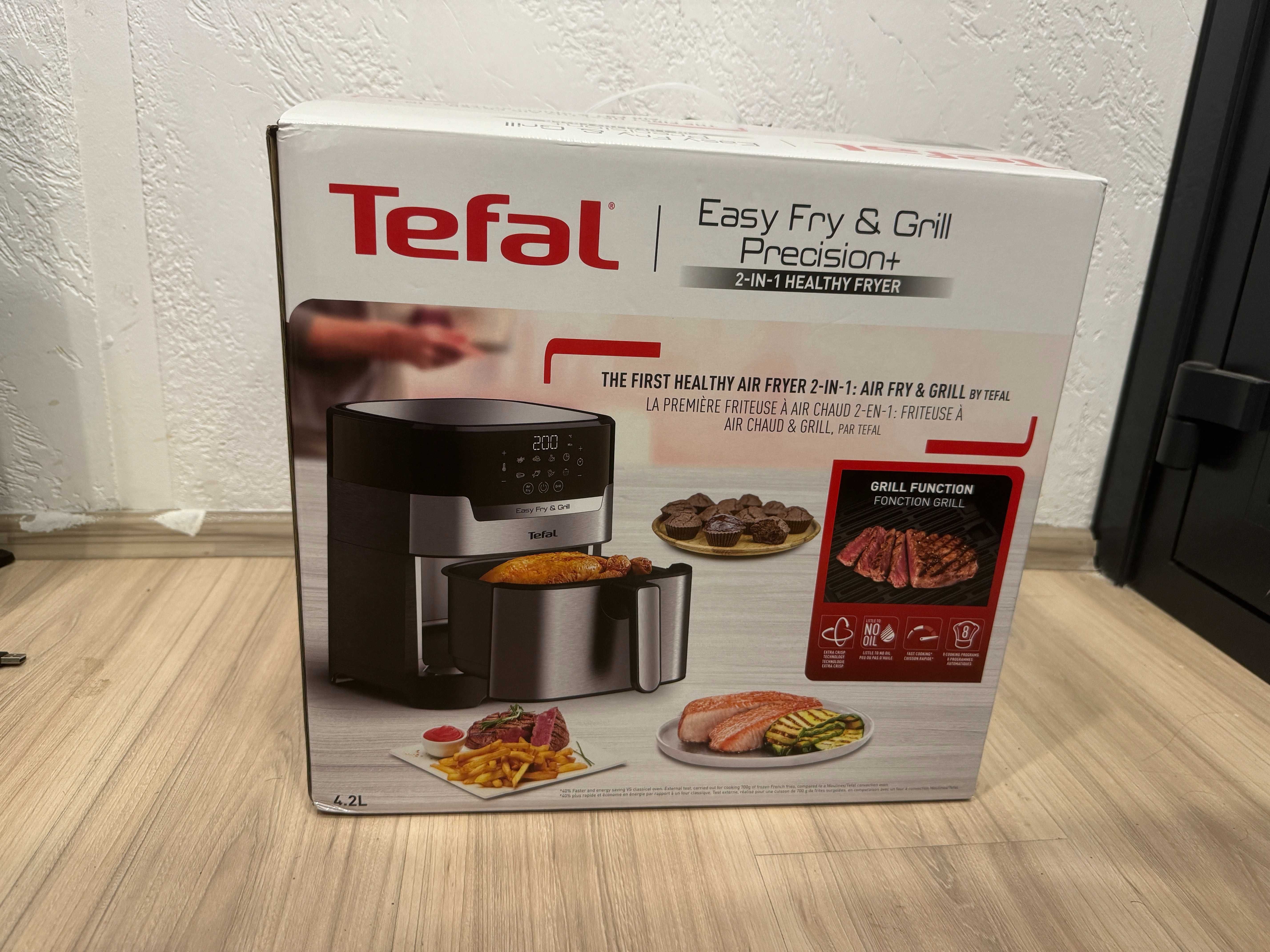 Friteuza Cu Aer Cald Tefal Easy Fry&Grill 2in1 Brasov • OLX.ro