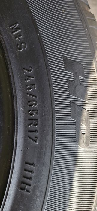 4 anvelope 245 65 17 goodyear toate anotimpurile 8mm