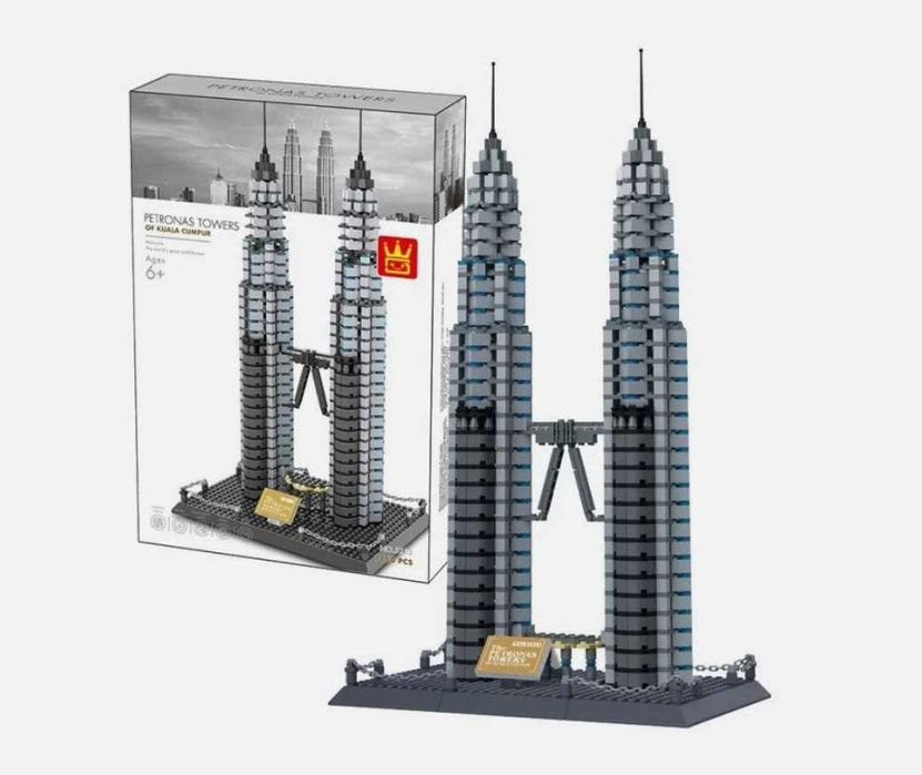 Лего Lego 1175-элемент Петронас в Куала-Лумпуре Доставка бесплатно
