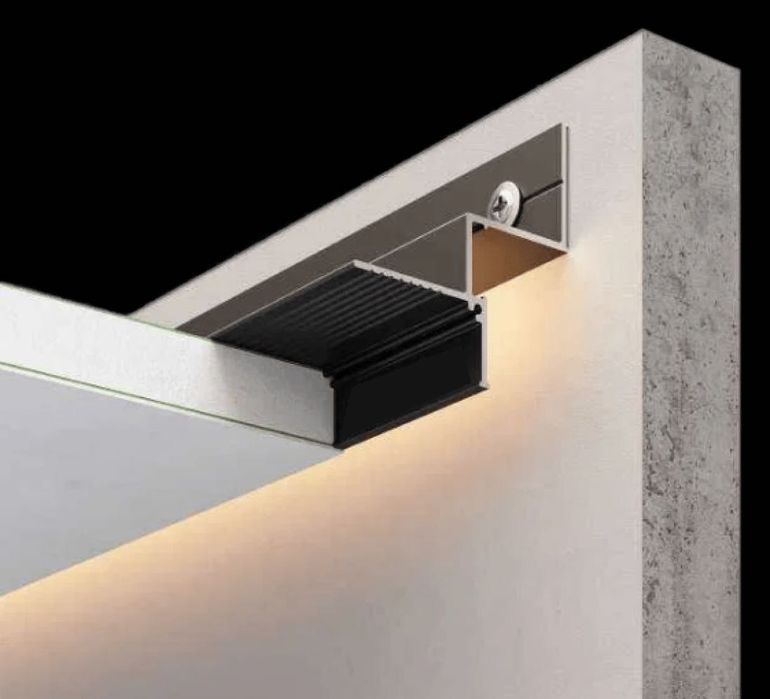 Порящий/Теневой  потолок профиль гипсокартон