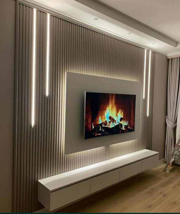 Тв зона с материалами