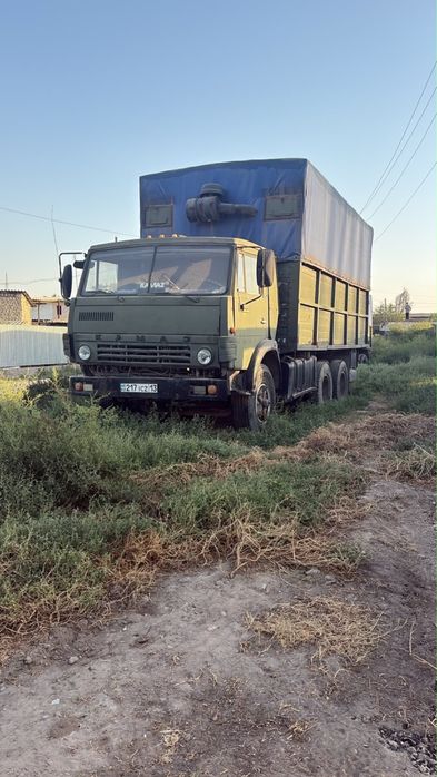 Камаз с прицепом