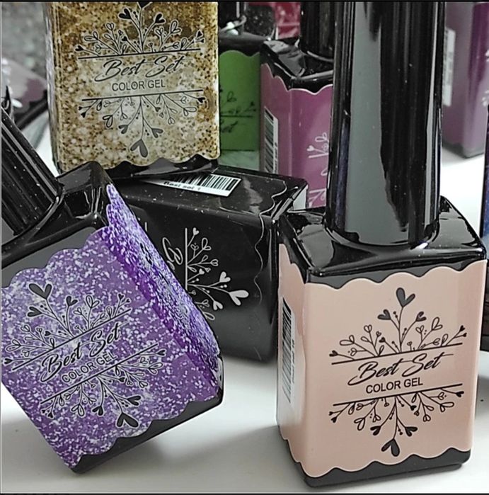 48 цвята гел лак + Топ + База Най- здравият гел лак !!!