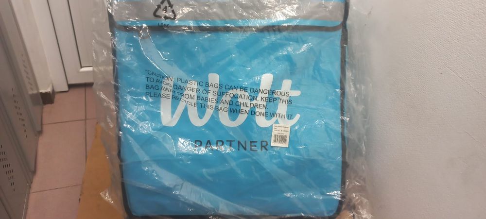 Термосумка для доставки wolt новый.!