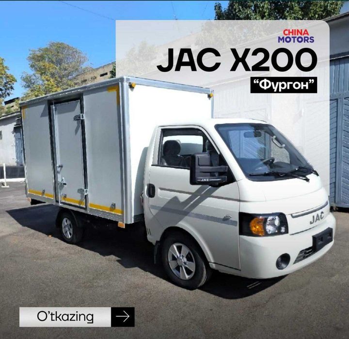 JAC X200 Furgon, Kiya bongo, Changan,Hyunday, shineraylardan kuchli