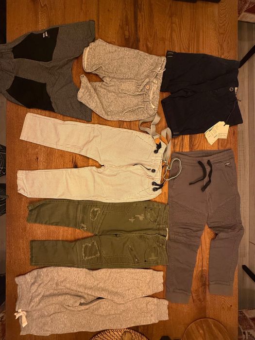 Set pantaloni luni si scurti copii 5 ani