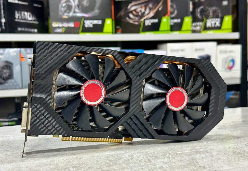 Видеокарты Gigabyte / XFX Rx580 8gb
