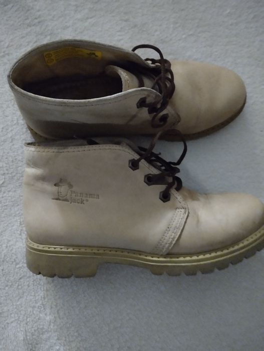 Кожаные ботинки 38 размера