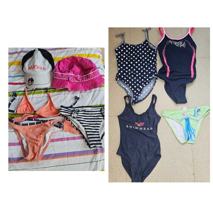 Детски лот дрешки момиче 6,7г