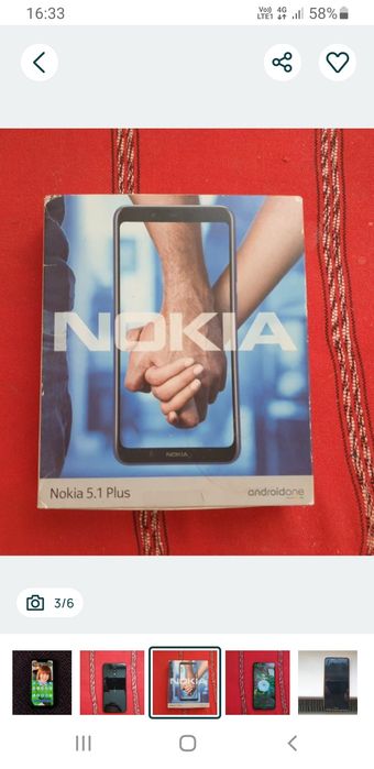 Nokia 5.1 Plus dual sim ca nou , la cutie