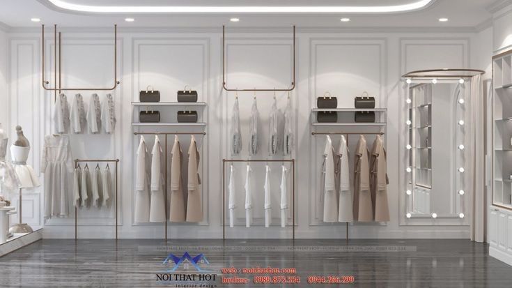 Оборудования для магазин одежды в стиле LALELI