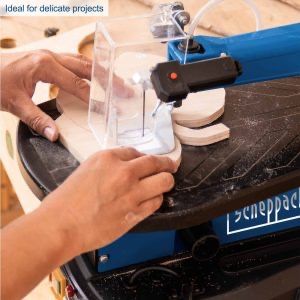 Контурен трион с регулиране обороти и  шлифовалка  Scheppach Deco-Flex