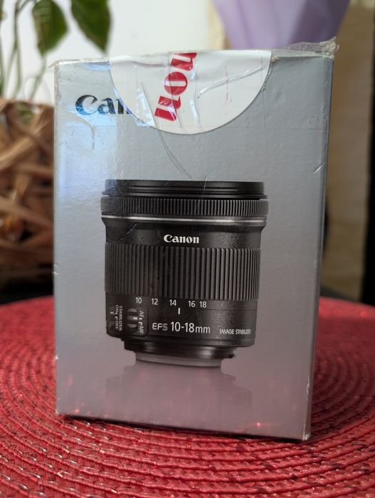 Obiectiv Canon EF-S 10-18mm IS STM