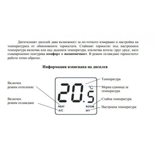 Computherm  Q3RF Безжичен термостат