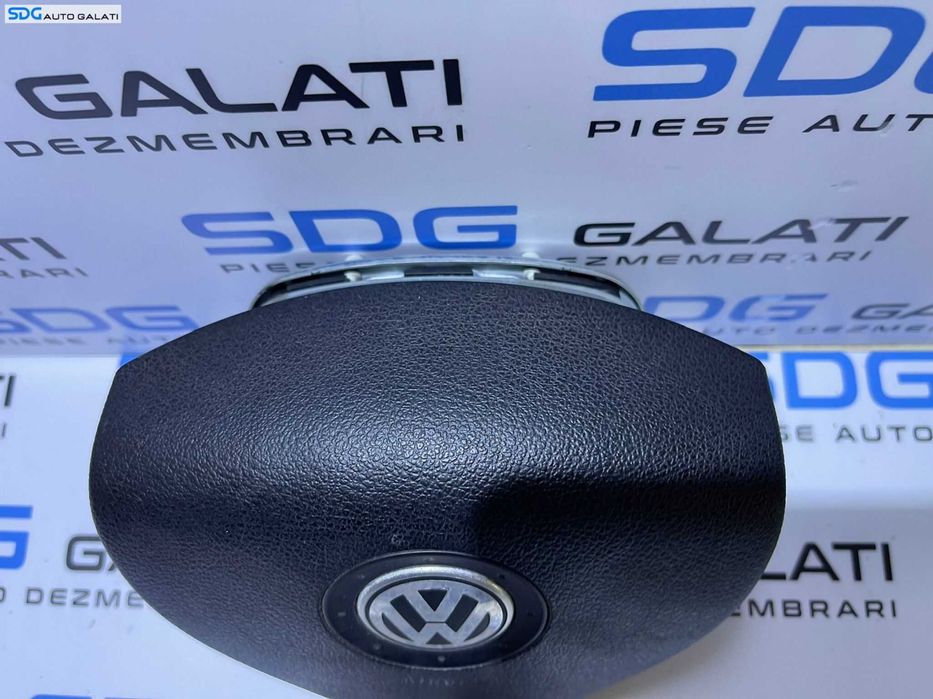 Airbag Volan 3 Spite cu 2 Mufe Volkswagen Passat B6 2005 - 2010 Cod 3C0880201AG