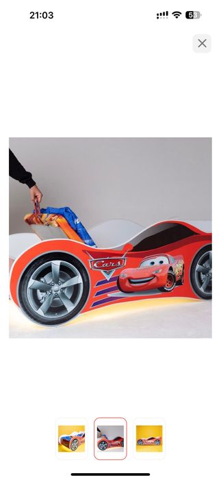 Срочно продам детский кроват машинка