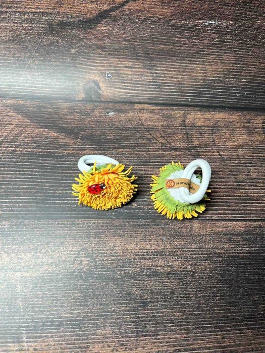 Резинки для волос "Одуванчики"