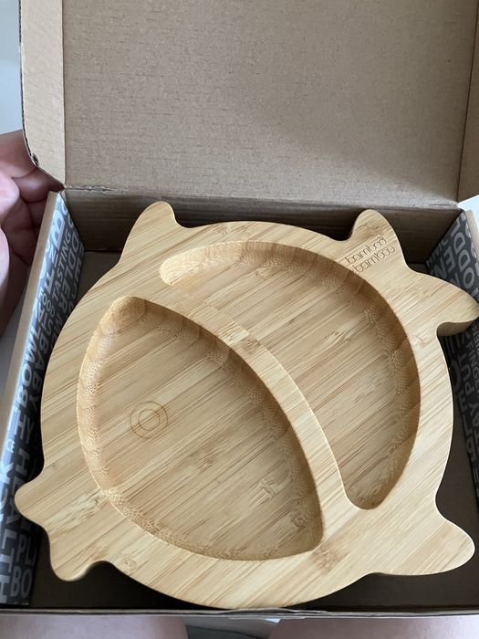 Комплект от 5 чинии на Bamboo Bamboo и прибори за хранене Doddl