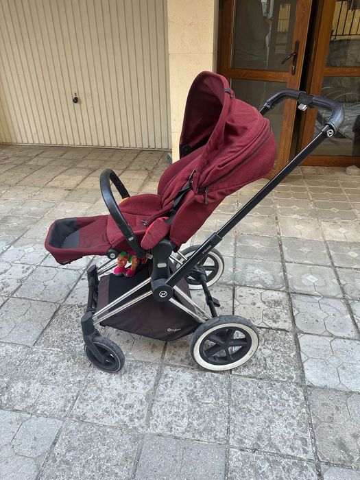 Cybex Priam зимен и летен кош + оригинални дъждобран и комарник