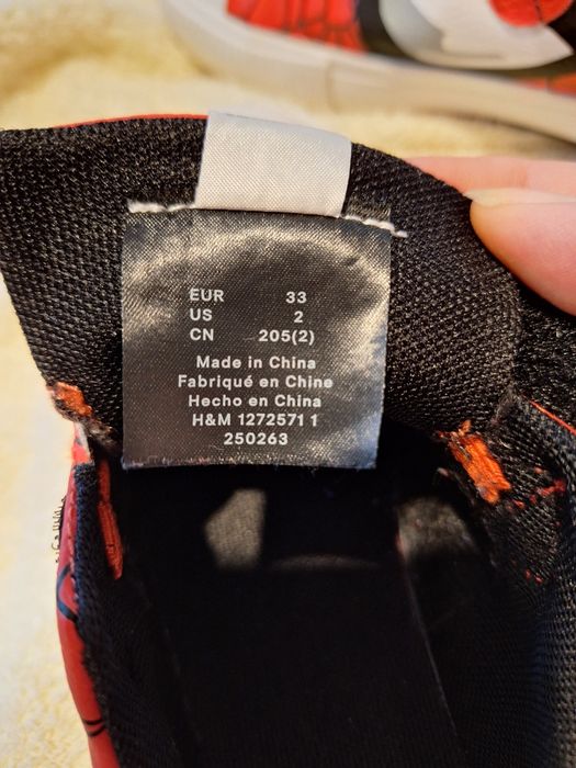 Кецове Спайдърмен  H&M 33 н. -  9 €