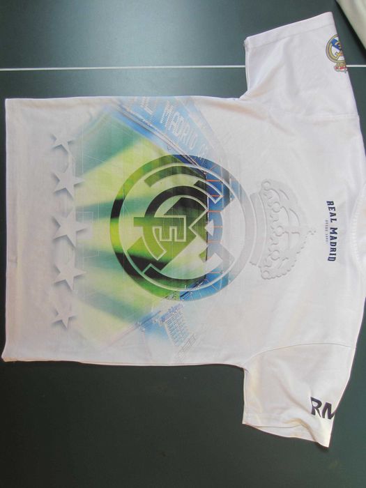 Tricou copil fotbal Real Madrid, masura copil 7-8ani, stare f. buna