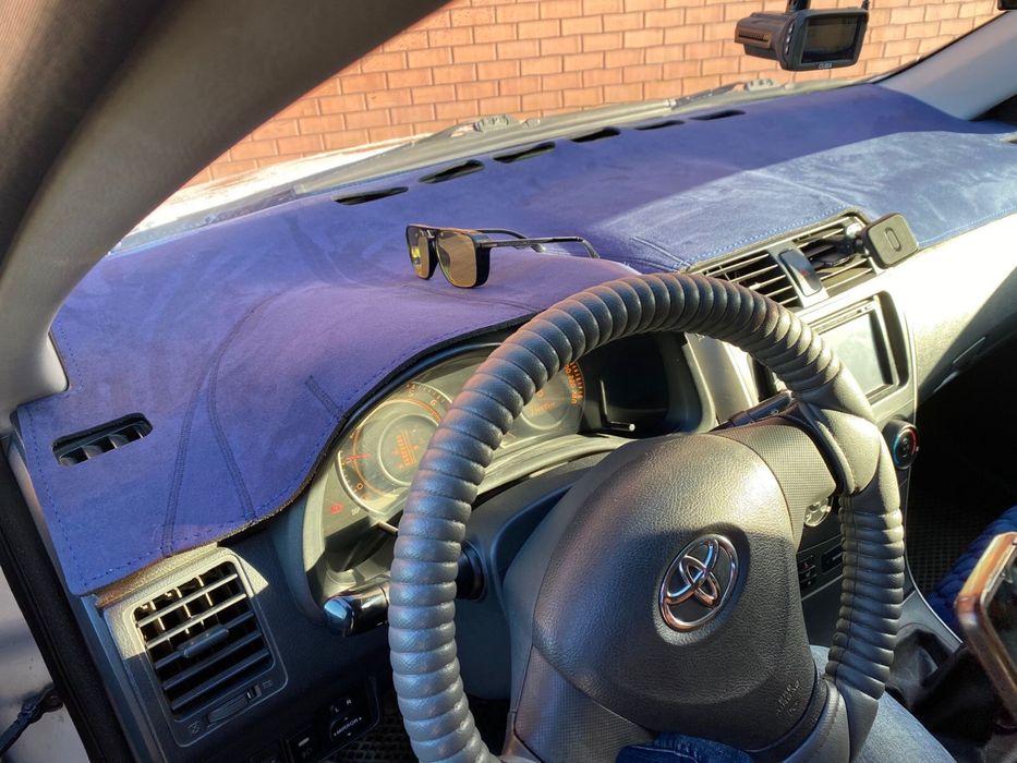 Накидка на панель из Алкантары