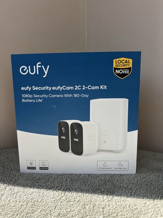Eufy Security 2C – 2 камери + HomeBase 2
