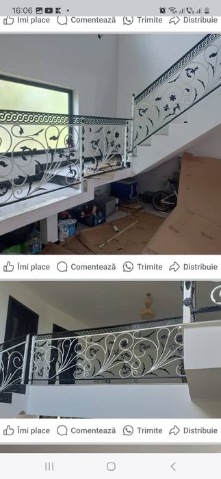 Balustrada/Gard/Scarii interioare și exterioare