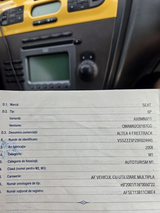 Seat Altea XL Freetrack 4x4