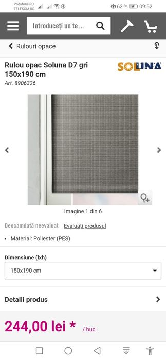 Vând jaluzea! Noua!