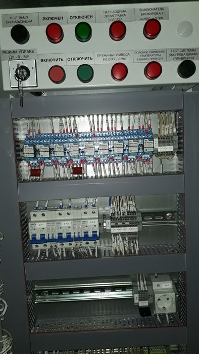 Шкаф защиты выкл 110кВ