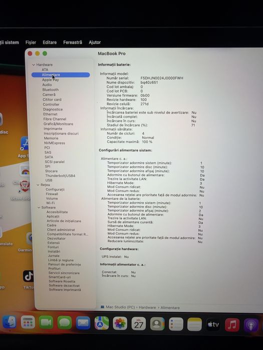 Apple Macbook Pro 14 inch, M4Pro, 24GB ram, 512GB Ssd, NOU