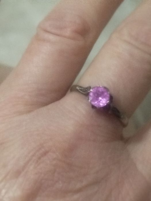 Серебряное,советское кольцо.