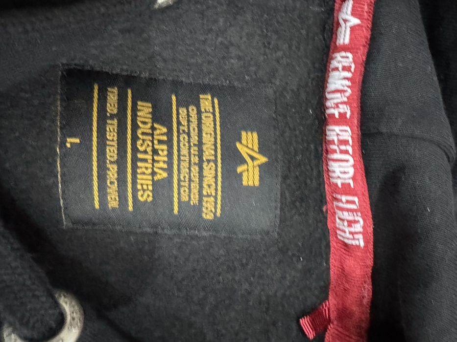 Мъжки суитшърт ALPHA INDUSTRIES . Размер L