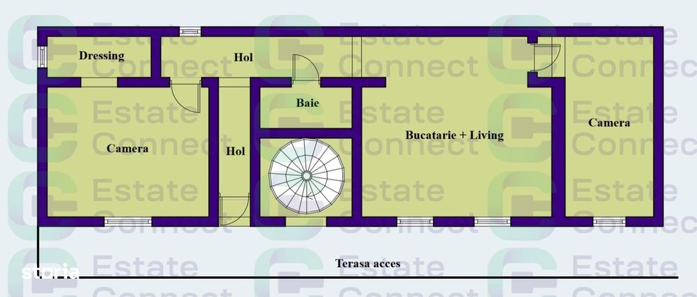 Apartament 3 camere, etaj 2, termoteca, ultracentral - M.Eminescu