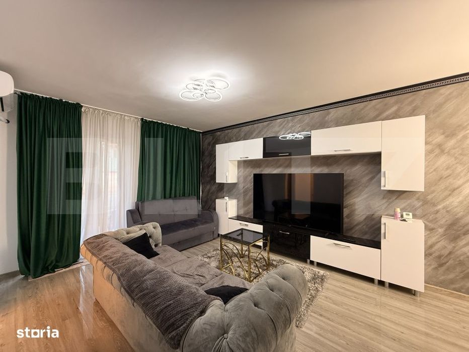 Apartament 2 camere, 52.80 mp, curte 59 mp, zona Valea Rosie - Parcul